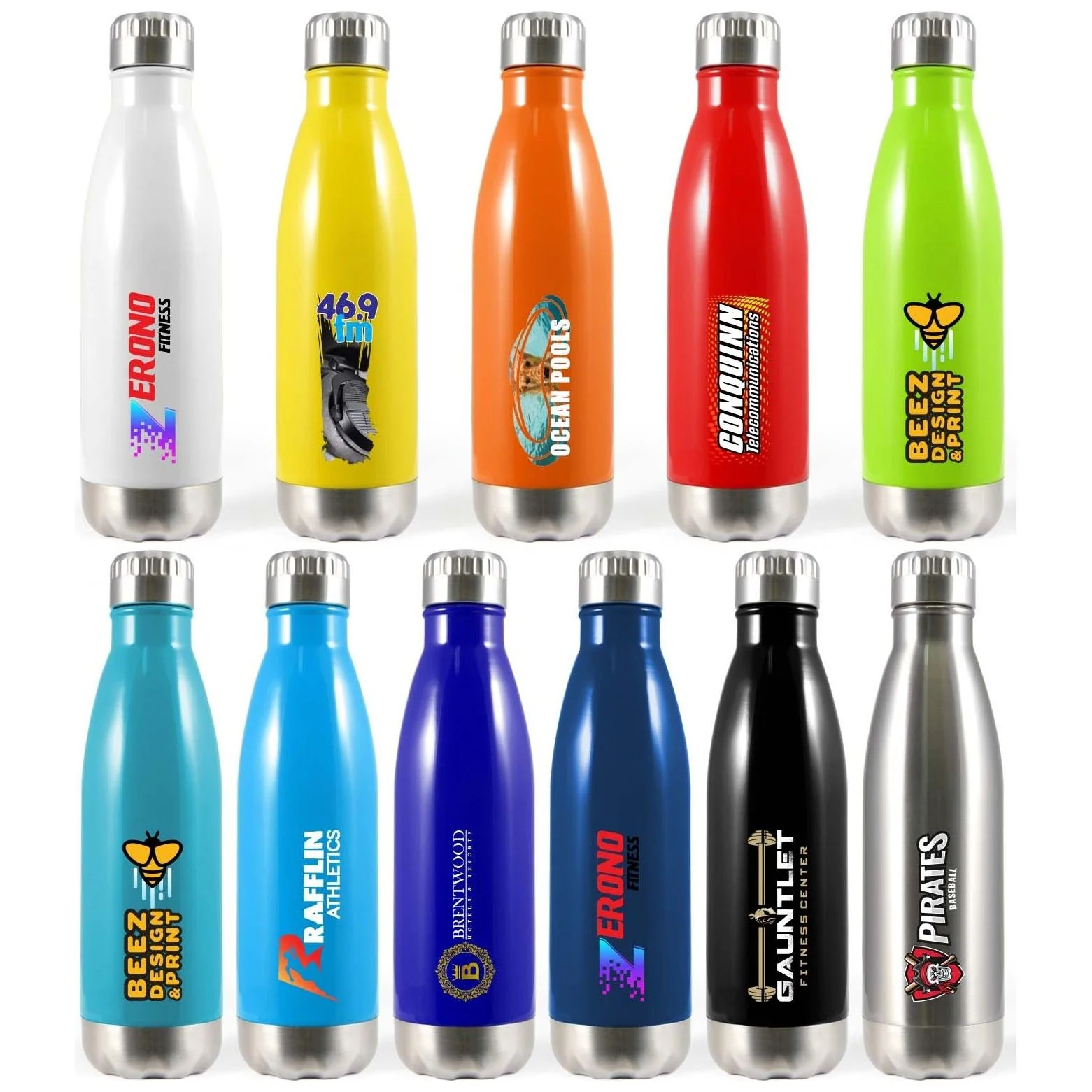 Soda Stainless Steel Drink Bottle (Carton of 50pcs) (LL6974)