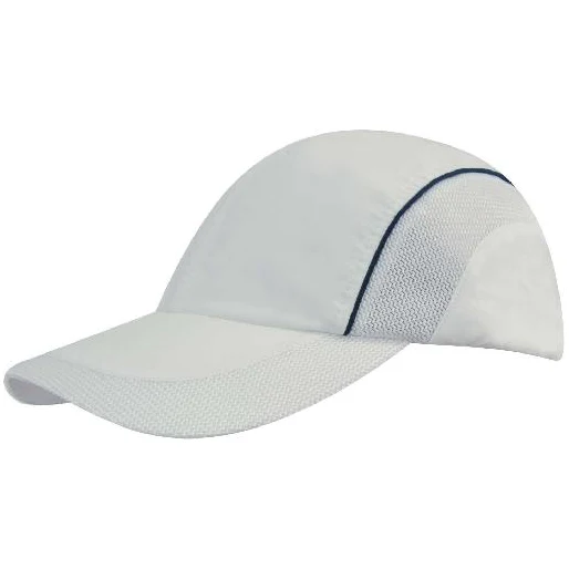 Spring Woven 4 Panel Cap With Mesh To Side Panes & Peak - Pack of 25 (3802) - Image 5