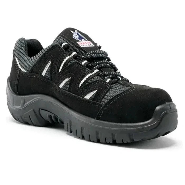 Steel Blue Black Adelaide Lace up Composite Toe Cap Safety Shoe (311400) (Pre-Order)