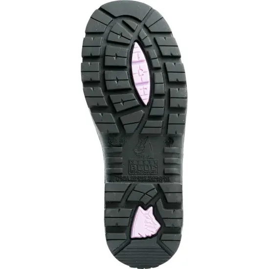 Steel Blue Black Hobart Ladies Elastic Side Steel Toe Cap Safety Boot (512701) (Pre-Order) - Image 4