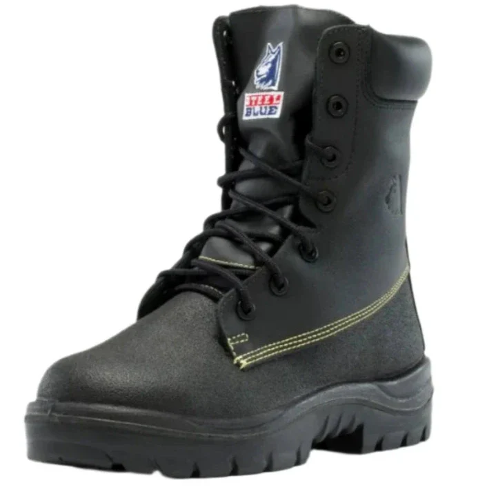 Steel Blue Black Jarrah Lace Up Steel Toe Cap Safety Boot (322313) (Pre-Order) - Image 2
