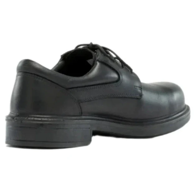 Steel Blue Black Manly Lace up Steel Toe Cap Safety Shoe (316109) (Pre-Order) - Image 3