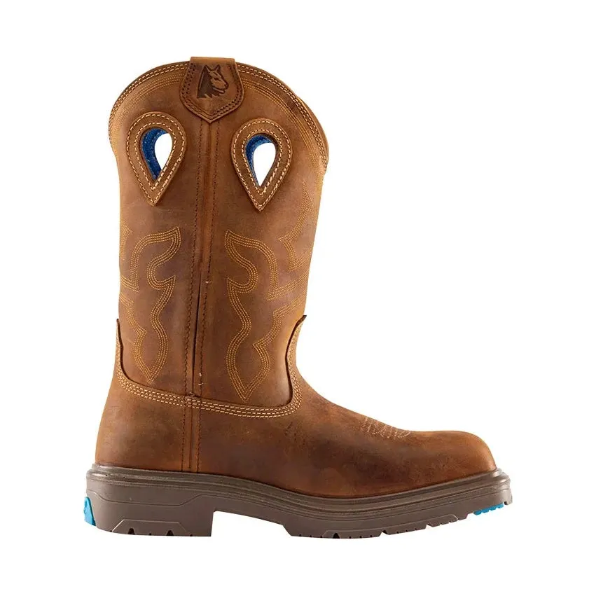 Steel Blue Blue Heeler Slip On Steel Cap Safety Boot (813945) (Pre-Order) - Image 2