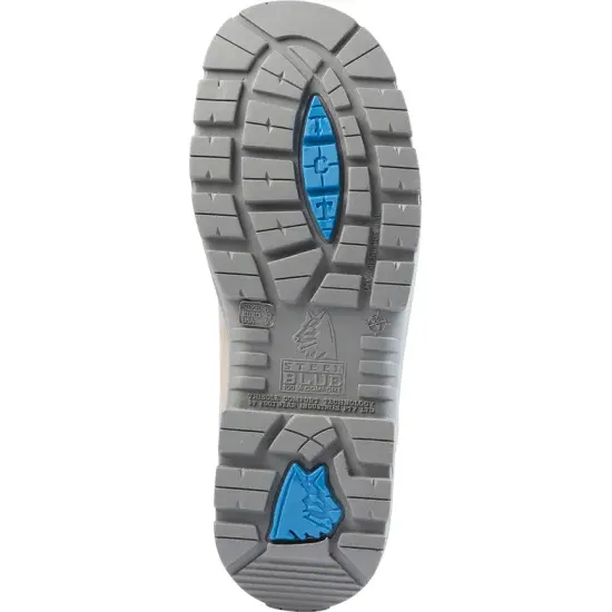 Steel Blue Granite Parkes Zip Sided Lace Up Steel Cap Safety Boot With Scuff Cap (312658) (Pre Order) - Image 4