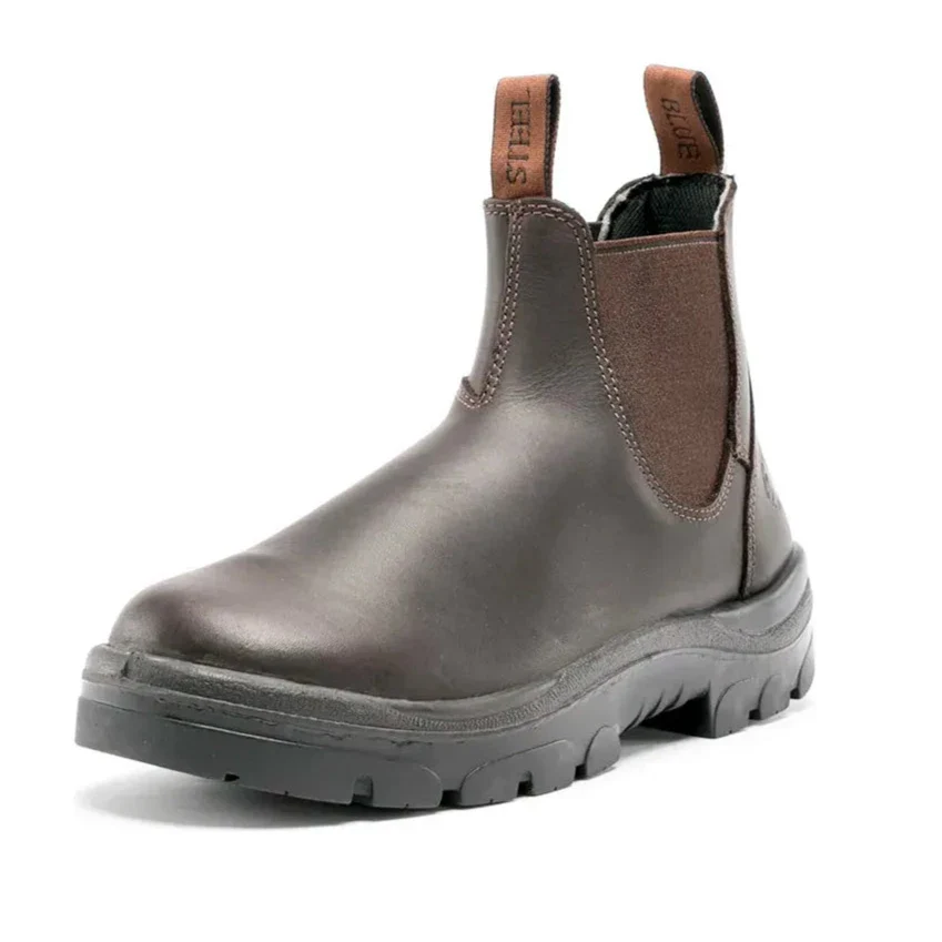 Steel Blue Winter Brown Hobart Steel Toe Cap Elastic Side Safety Boot (312101) (Pre-Order) - Image 2