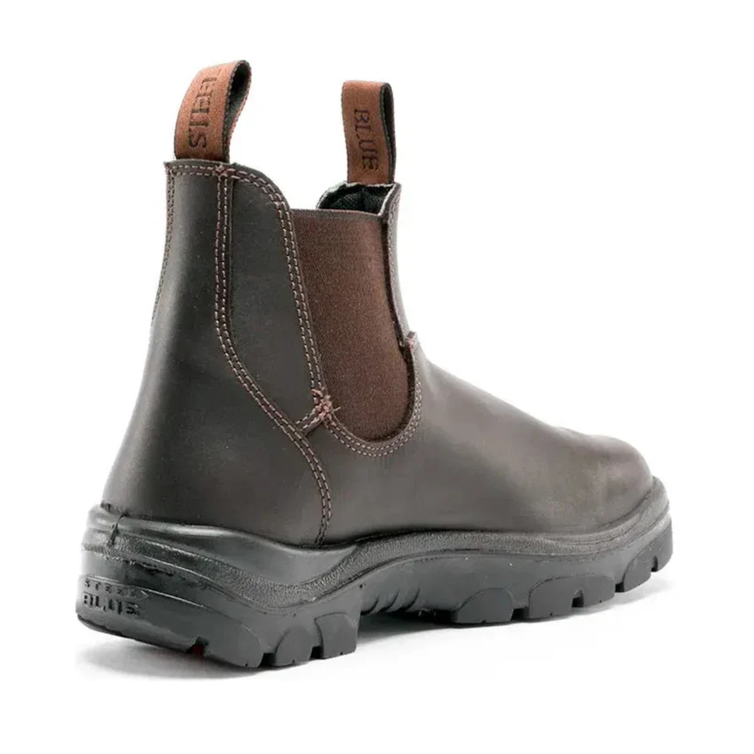 Steel Blue Winter Brown Hobart Steel Toe Cap Elastic Side Safety Boot (312101) (Pre-Order) - Image 3