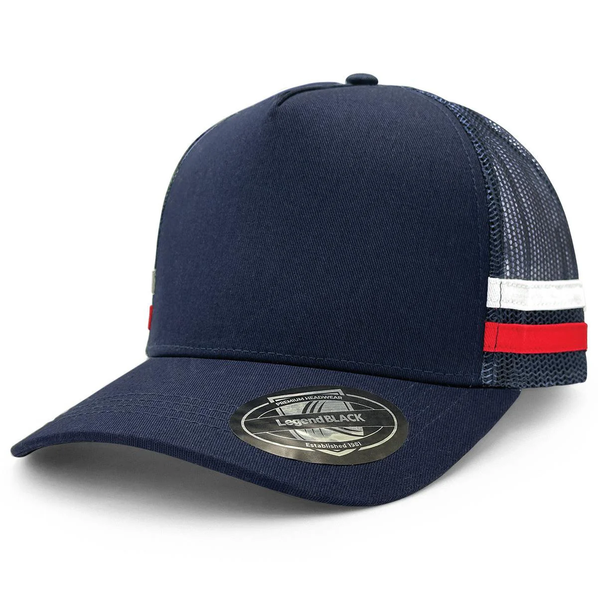 Striped Trucker Hat - Pack of 25 (7050) - Image 11