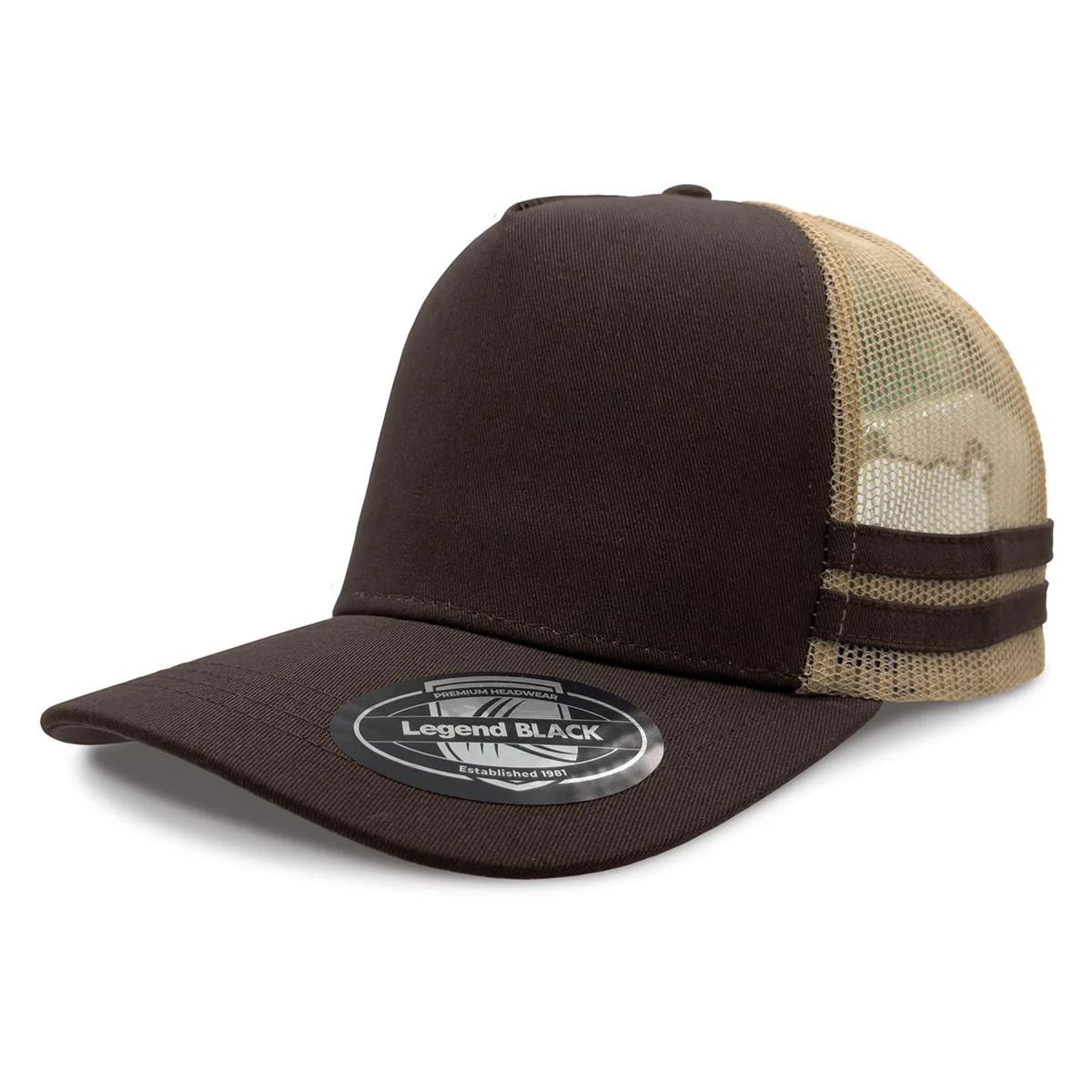 Striped Trucker Hat - Pack of 25 (7050) - Image 6