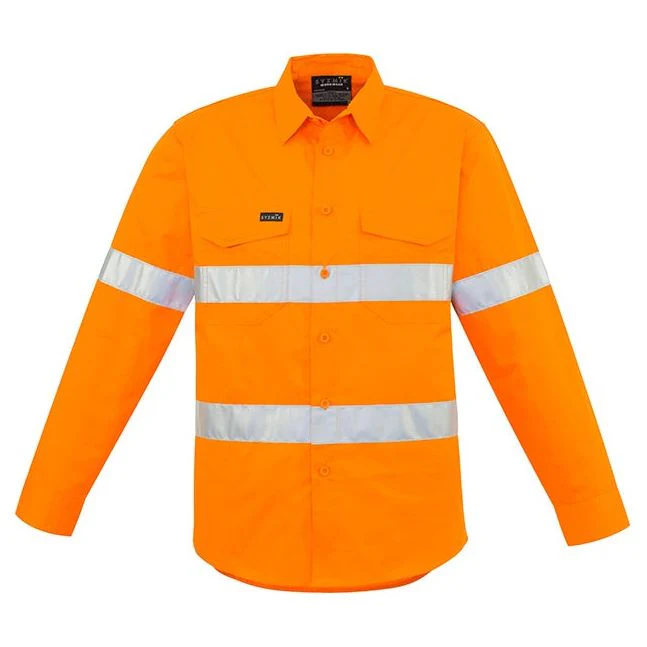 Syzmik Mens Hi Vis Hoop Taped Shirt (ZW640)