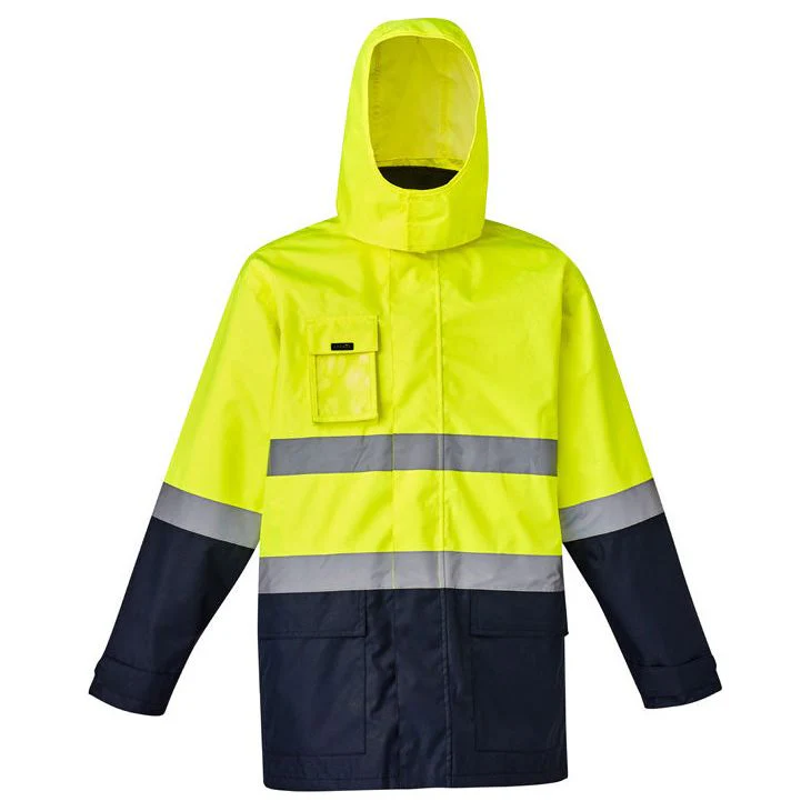 Syzmik Mens Hi Vis Basic 4 in 1 Waterproof Jacket (ZJ220) - Image 2