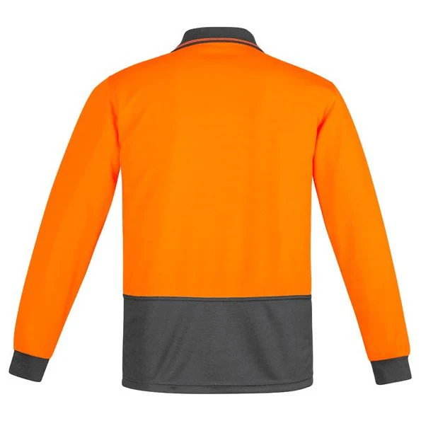 Syzmik Mens Hi Vis Comfort Back L/S Polo (ZH410) - Image 5