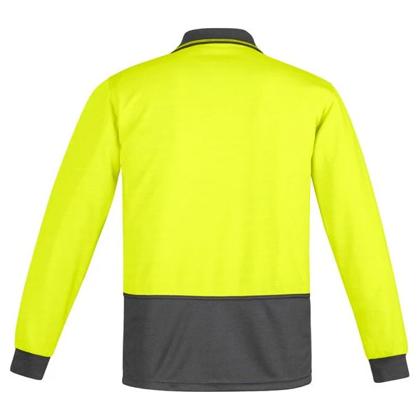 Syzmik Mens Hi Vis Comfort Back L/S Polo (ZH410) - Image 7
