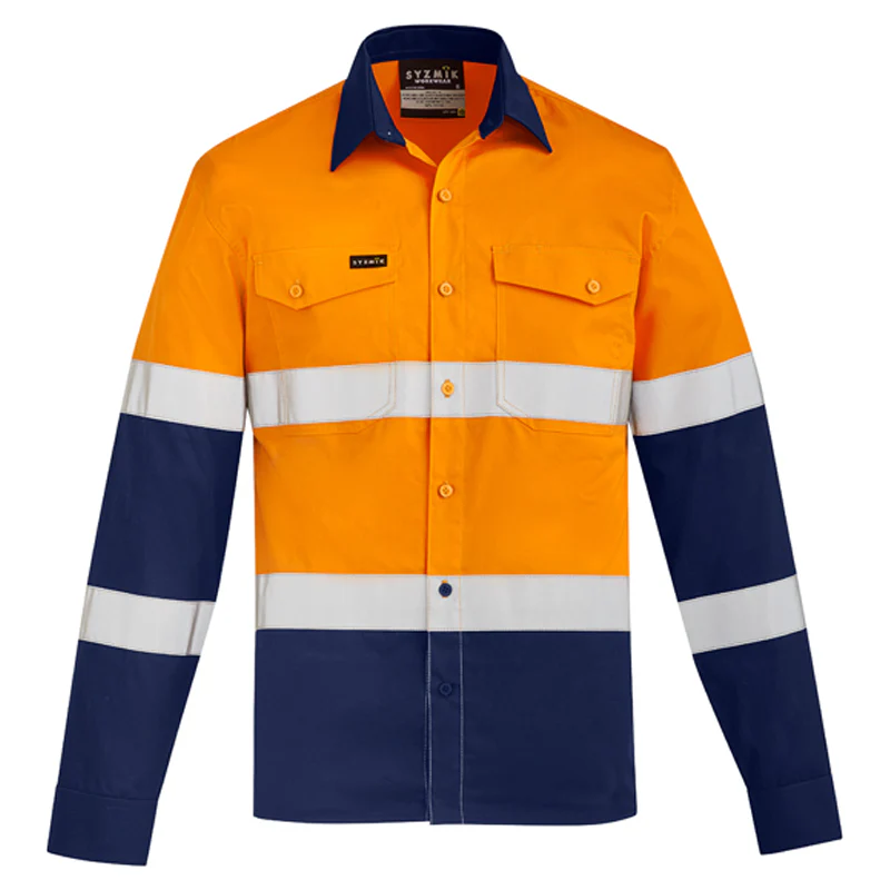 Syzmik Mens Hi Vis Lightweight Bio Motion Shirt (ZW520)