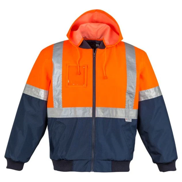 Syzmik Mens HI Vis Quilted Flying Jacket (ZJ351)