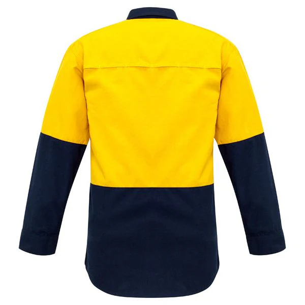 Syzmik Mens Hi Vis Spliced Shirt (ZW138) - Image 3