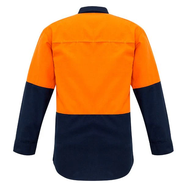Syzmik Mens Hi Vis Spliced Shirt (ZW138) - Image 4