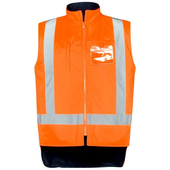 Syzmik Mens Hi Vis X Back Taped 4 in 1 Waterproof Jacket (ZJ616) - Image 5