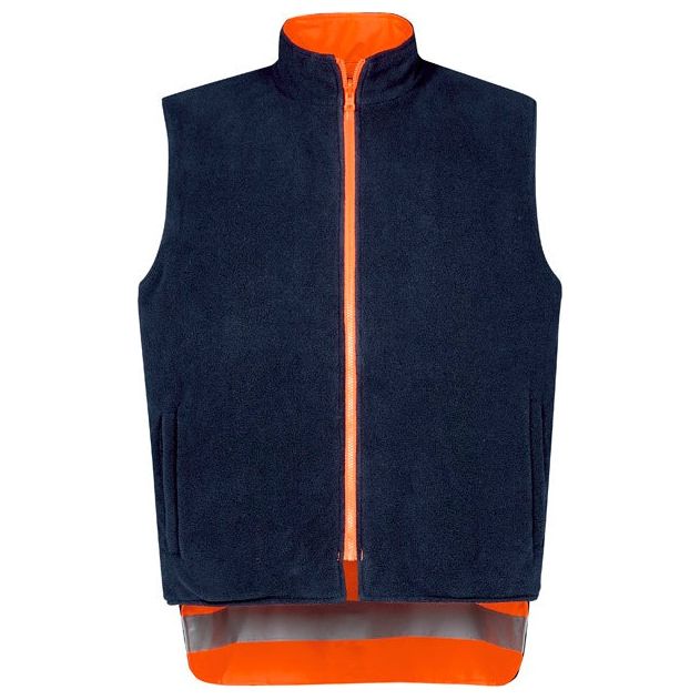 Syzmik Mens Hi Vis X Back Taped 4 in 1 Waterproof Jacket (ZJ616) - Image 7