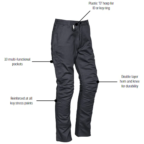 Syzmik Mens Rugged Cooling Cargo Pant (Stout) (ZP504S) - Image 5