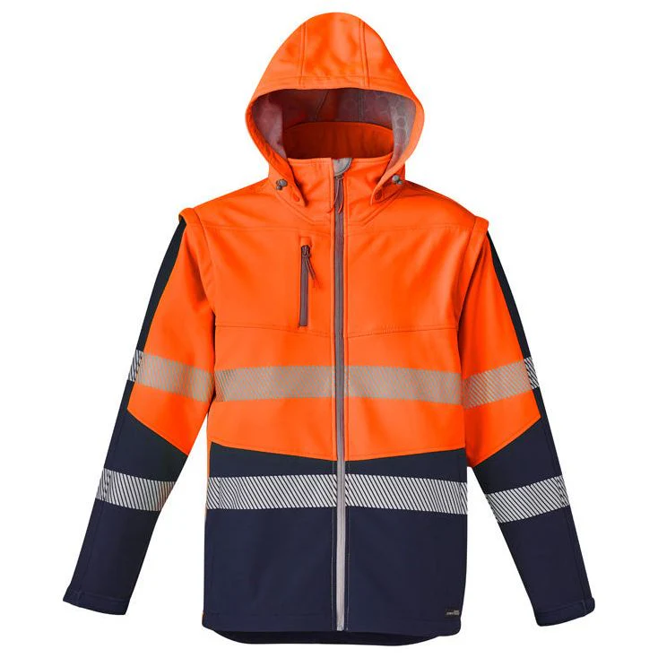 Syzmik Unisex 2 in 1 Stretch Softshell Taped Jacket (ZJ453)