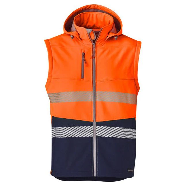 Syzmik Unisex 2 in 1 Stretch Softshell Taped Jacket (ZJ453) - Image 3