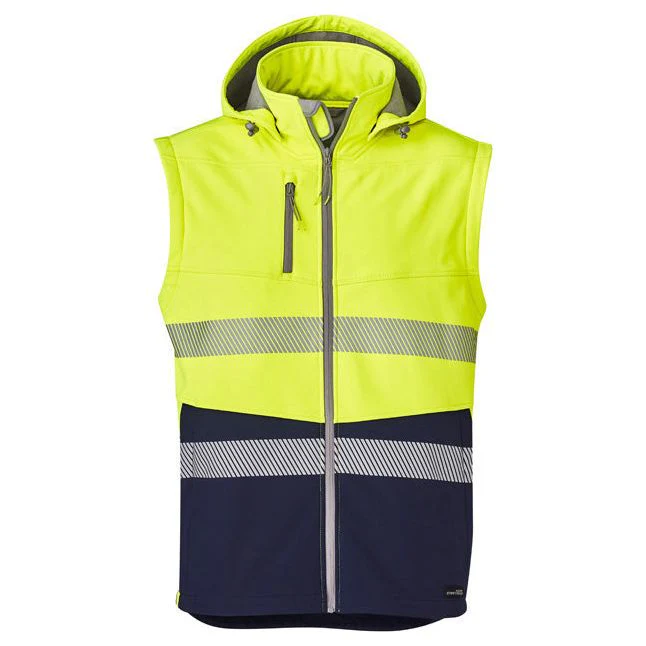 Syzmik Unisex 2 in 1 Stretch Softshell Taped Jacket (ZJ453) - Image 4
