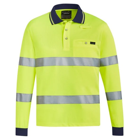 Syzmik Unisex Hi Vis Bio Motion Taped Polo (ZH380)