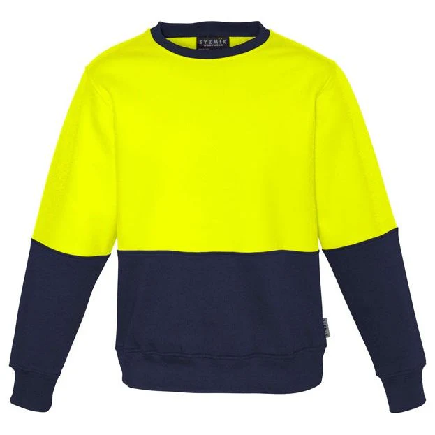 Syzmik Unisex Hi Vis Crew Sweatshirt (ZT475) - Image 2