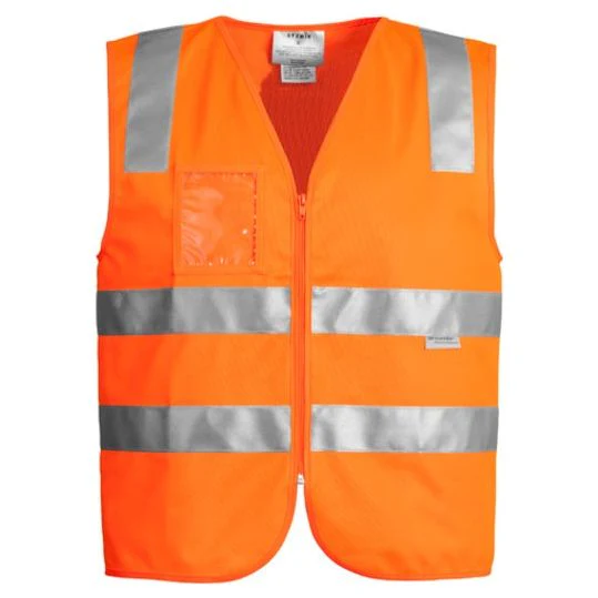 Syzmik Unisex Hi Vis Full Zip Vest (ZV998)