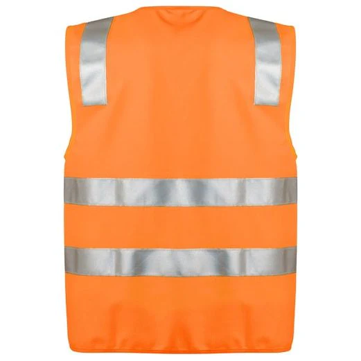 Syzmik Unisex Hi Vis Full Zip Vest (ZV998) - Image 2