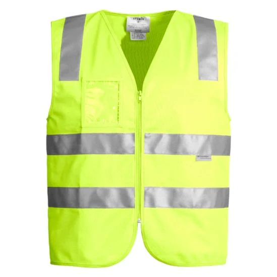 Syzmik Unisex Hi Vis Full Zip Vest (ZV998) - Image 3