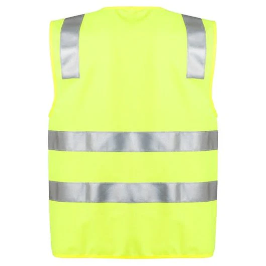 Syzmik Unisex Hi Vis Full Zip Vest (ZV998) - Image 4