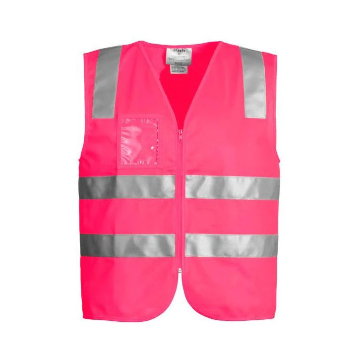 Syzmik Unisex Hi Vis Full Zip Vest (ZV998) - Image 5