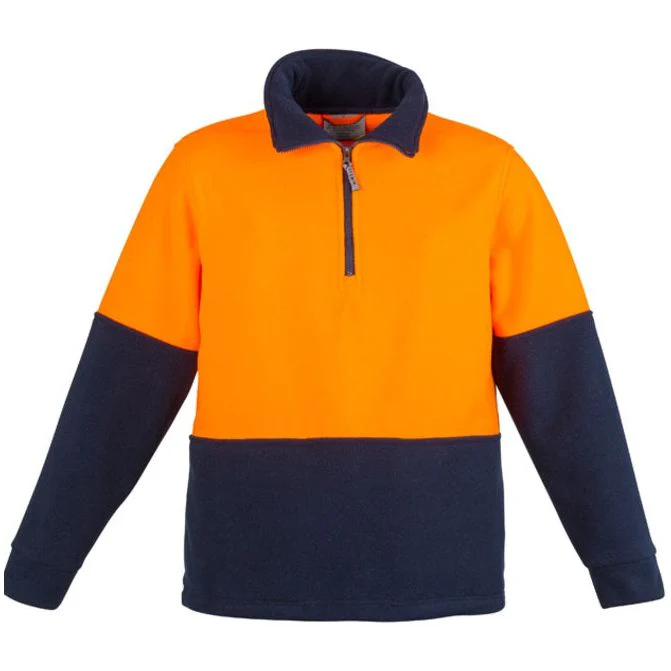 Syzmik Unisex Hi Vis Half Zip Fleece Jumper (ZT460)