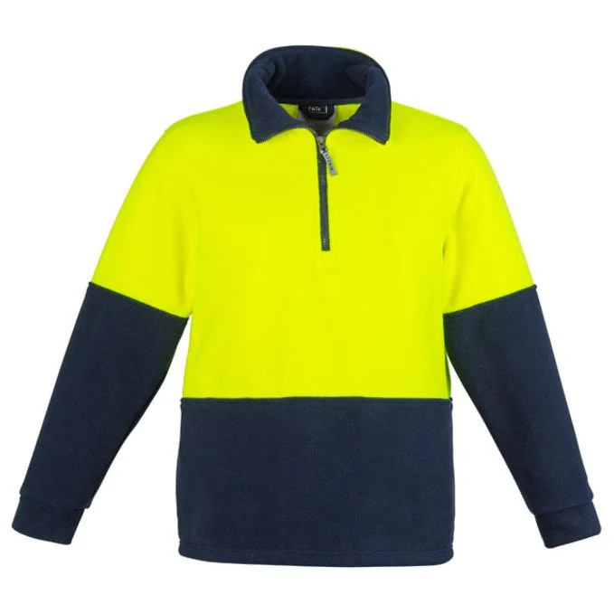 Syzmik Unisex Hi Vis Half Zip Fleece Jumper (ZT460) - Image 2