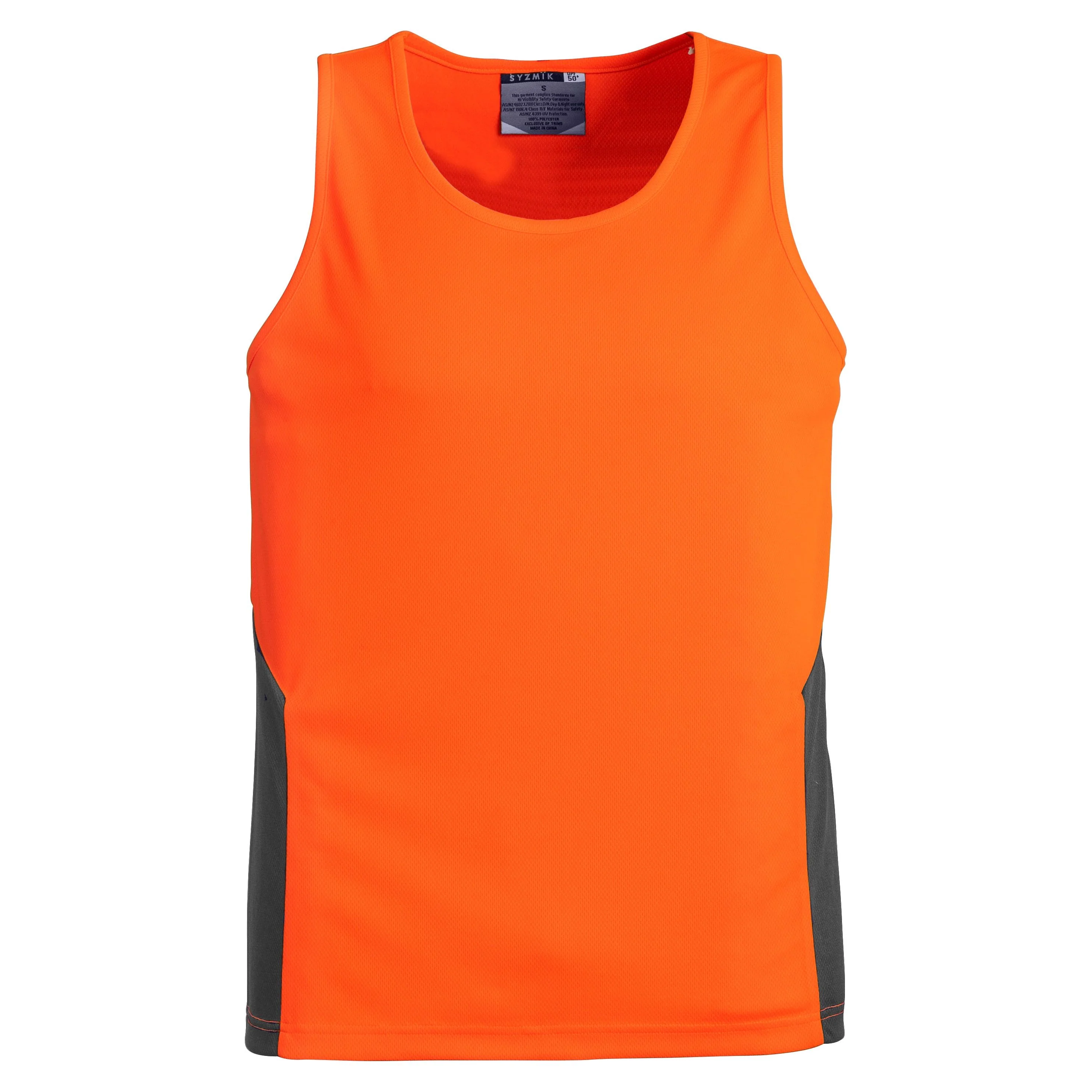 Syzmik Unisex Hi Vis Squad Singlet (ZH239) - Image 3