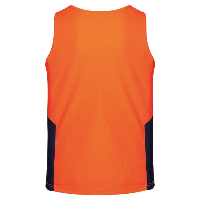 Syzmik Unisex Hi Vis Squad Singlet (ZH239) - Image 8