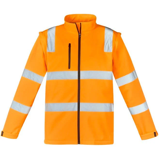 Syzmik Unisex Hi Vis Vic Rail 2 in 1 Softshell Jacket (ZJ780)