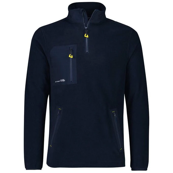 Syzmik Unisex Streetworx Lightweight 1/4 Zip Polar Fleece (ZT210) - Image 4
