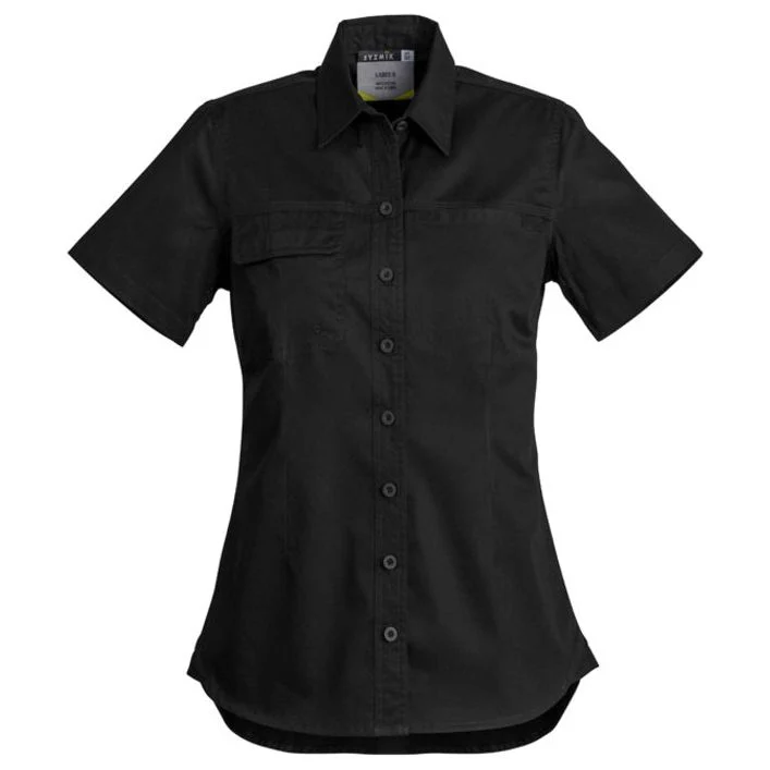 Syzmik Womens Lightweight Tradie S/S Shirt (ZWL120)