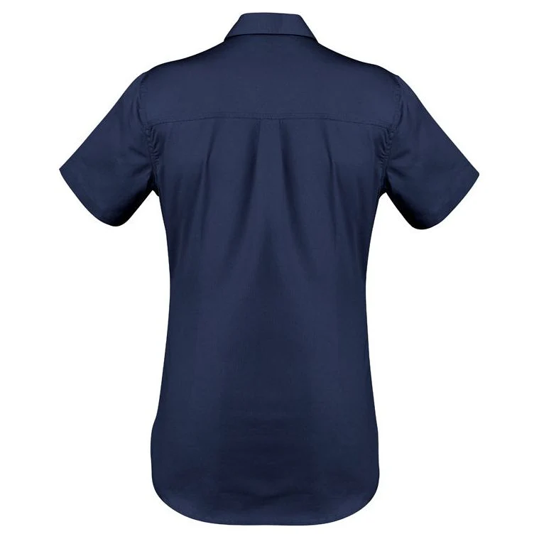 Syzmik Womens Lightweight Tradie S/S Shirt (ZWL120) - Image 6