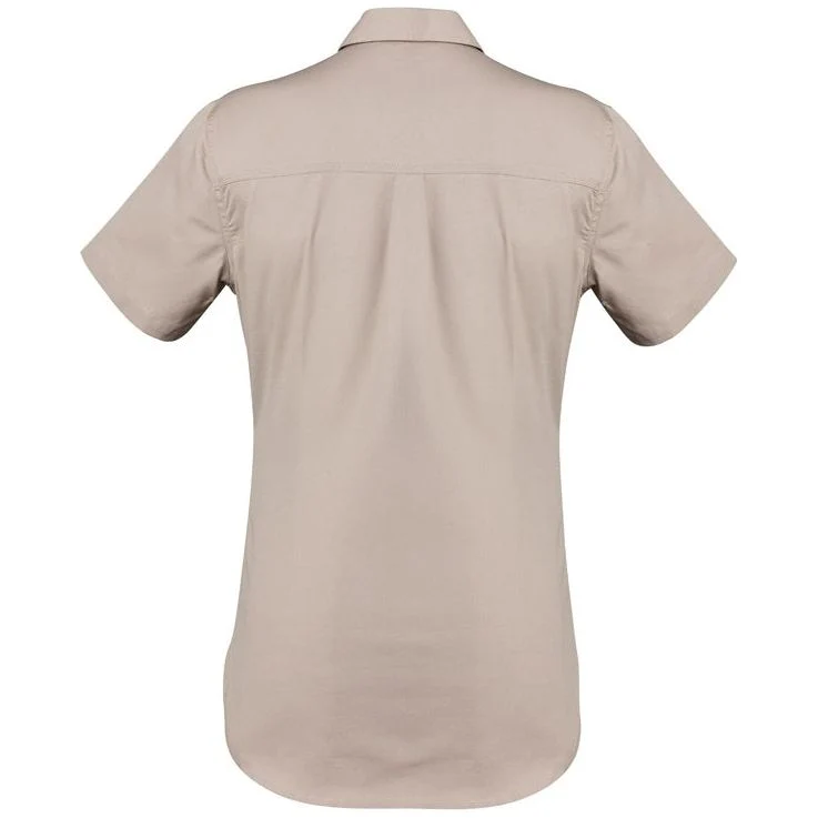 Syzmik Womens Lightweight Tradie S/S Shirt (ZWL120) - Image 8