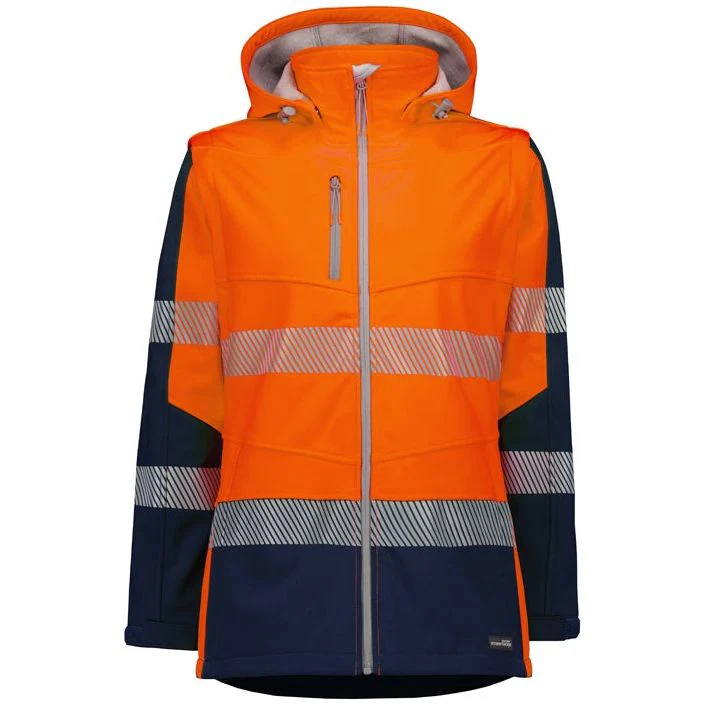 Syzmik Womens Streetworx 2 In 1 Stretch Softshell Jacket (ZJ753)
