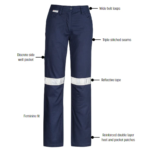 Syzmik Womens Taped Utility Pant (ZWL004) - Image 3