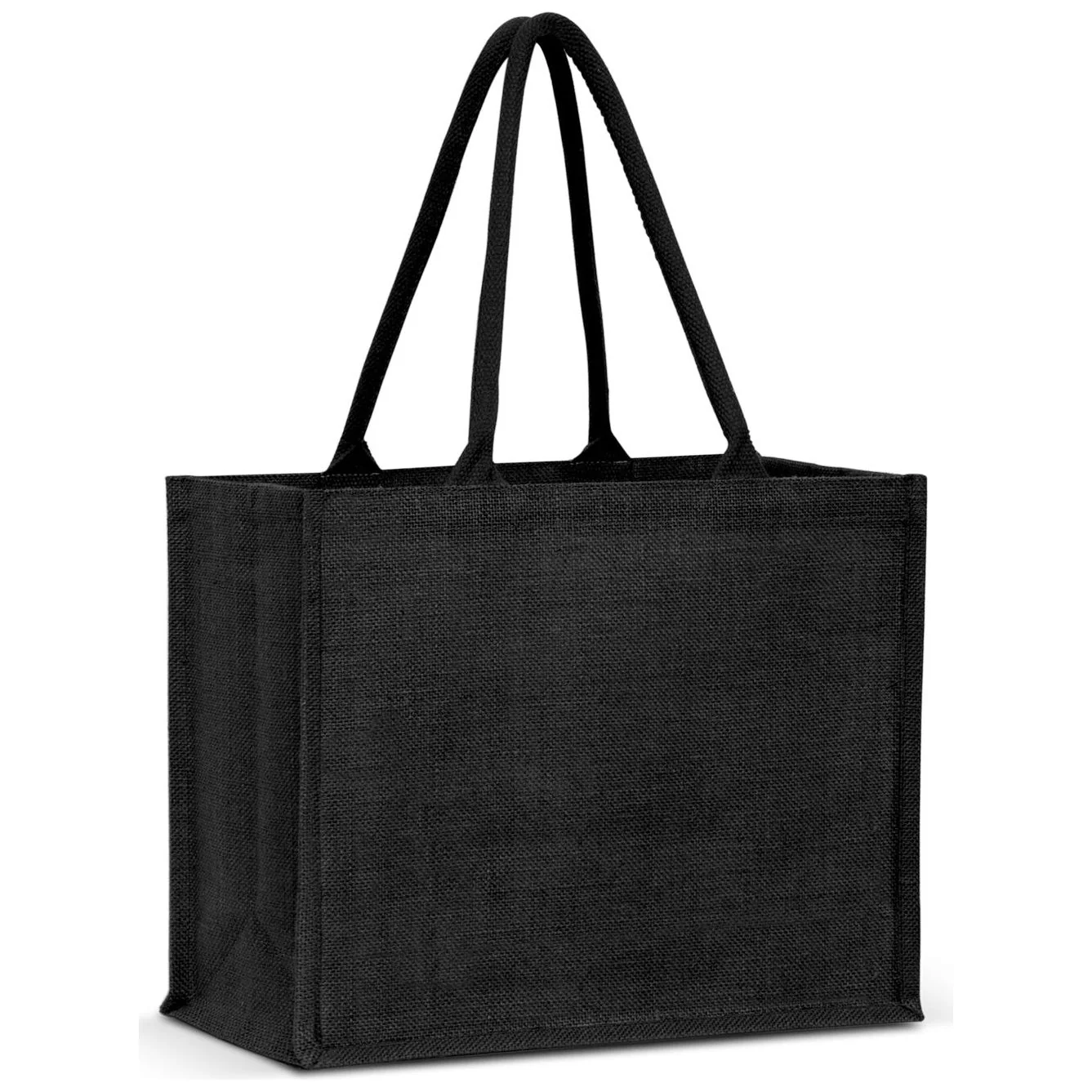Torino Jute Tote Bag - Colour Match (Carton of 50pcs) (115325) - Image 4