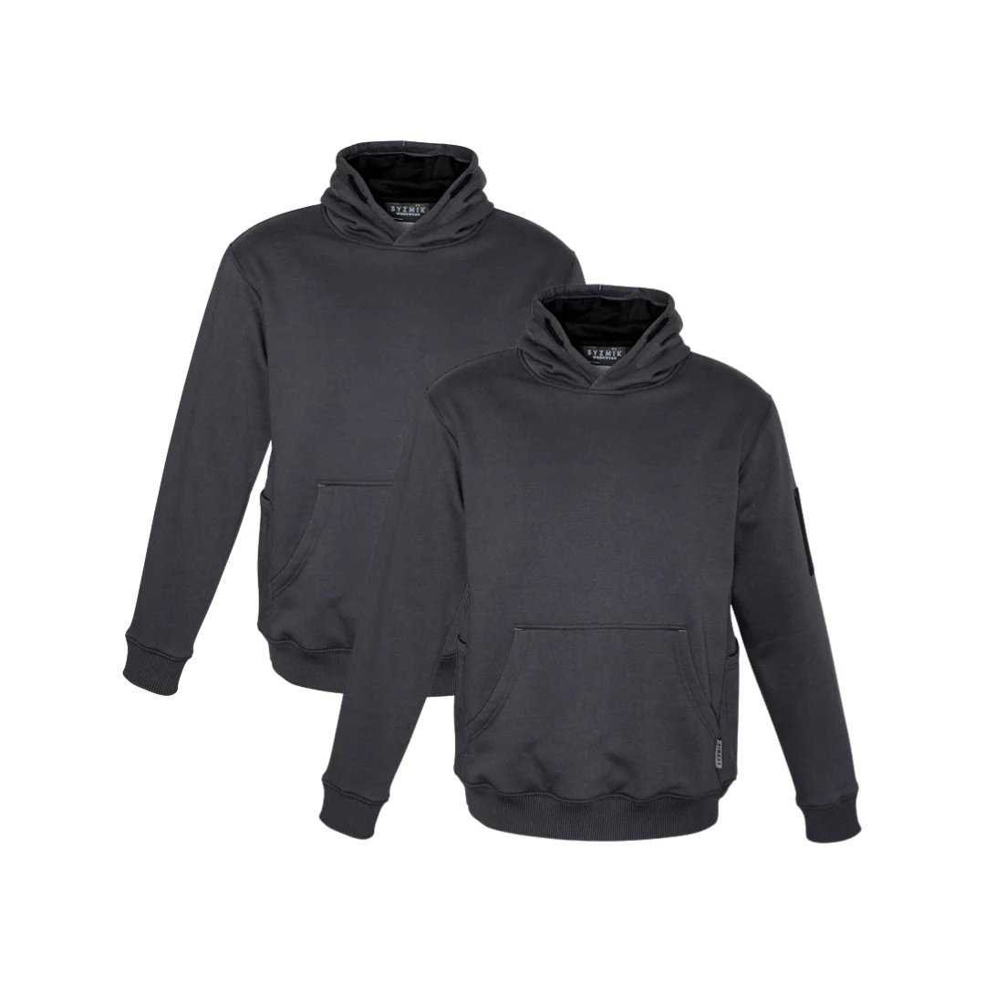 Tradies Value Pack - 2x Syzmik Unisex Multi-Pocket Hoodie (ZT467) - Image 5