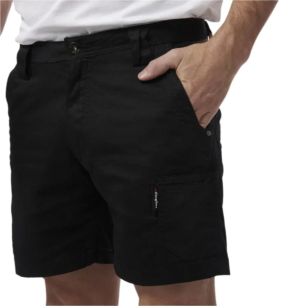 KingGee Tradies Summer Lightweight Cargo Short Shorts (K17330) - Image 12