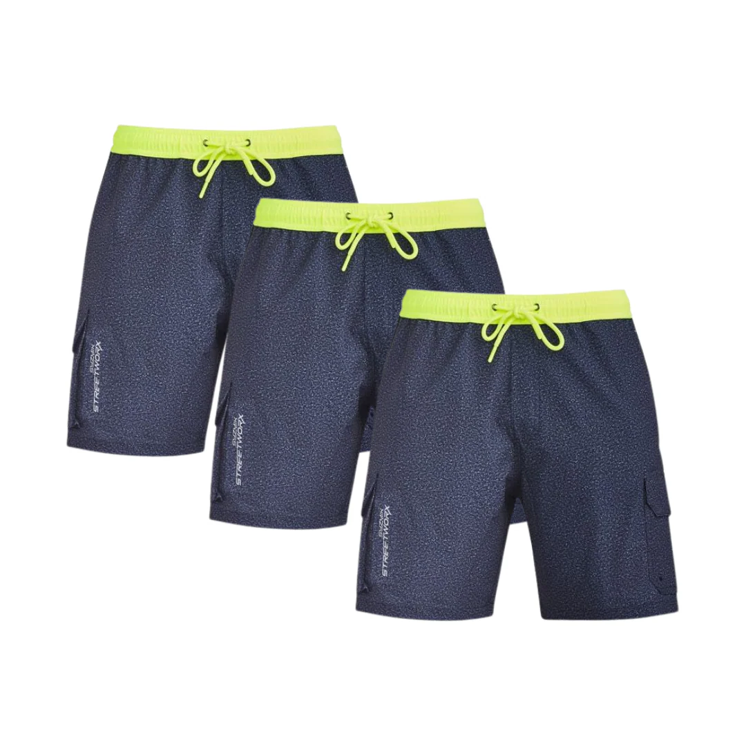 Tradies Value Pack - 3x Syzmik Mens Streetworx Stretch Work Board Short (ZS240) - Image 3