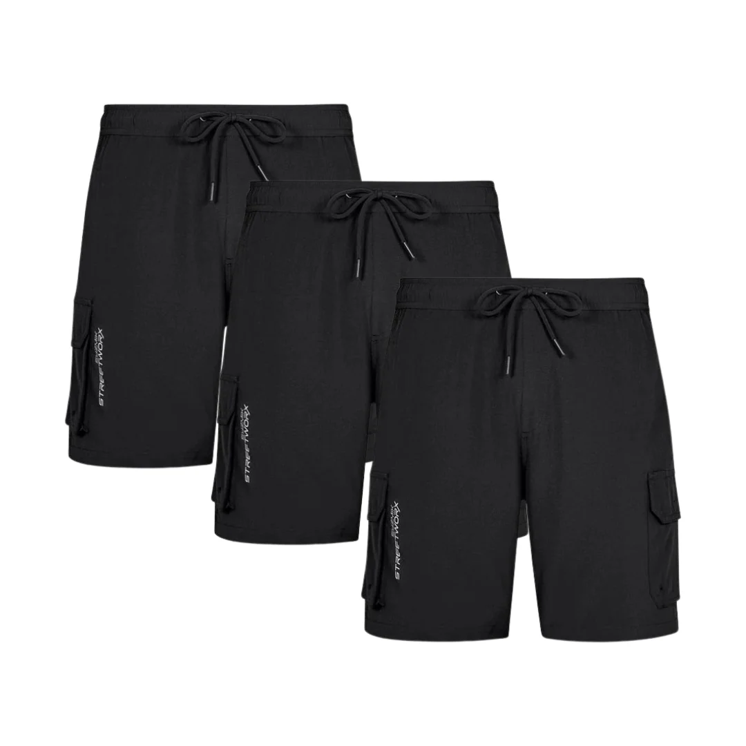 Tradies Value Pack - 3x Syzmik Mens Streetworx Stretch Work Board Short (ZS240) - Image 5