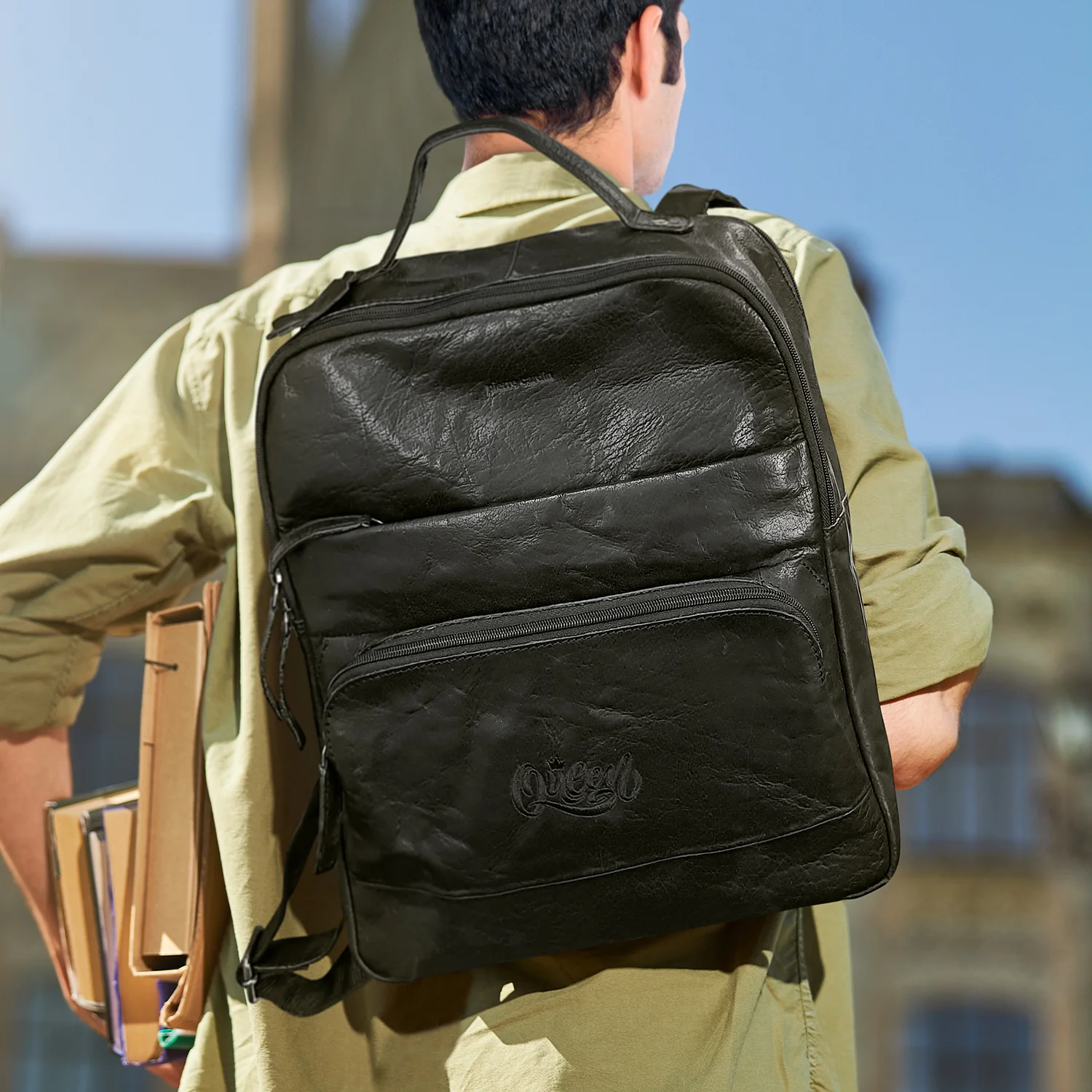 Trends Pierre Cardin Leather Backpack (121120) - Image 5